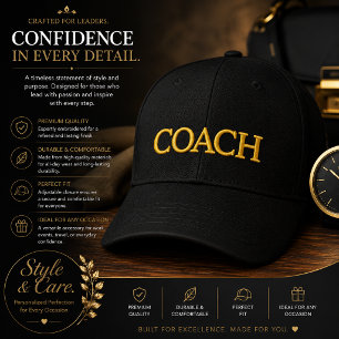 Customizable COACH Embroidered Hat