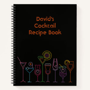Customizable Cocktail Recipe Book