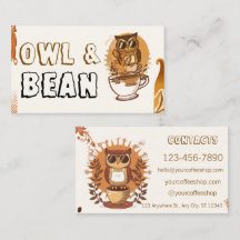 Customizable Coffee Business Branding