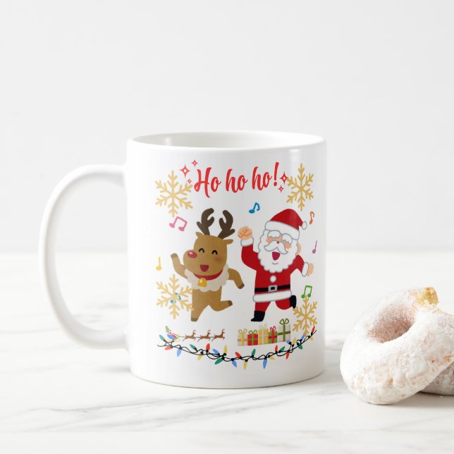 Customizable Coffee Companion Mug (With Donut)