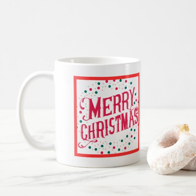 "Customizable Coffee Companion" Mug (With Donut)