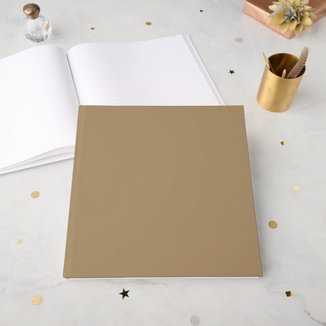 Customizable Coffee Guest Book (Front Open)