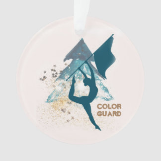 Customizable Color Guard Ornament