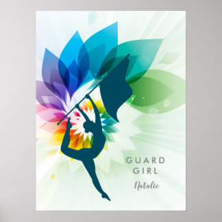 Customizable Color Guard Poster