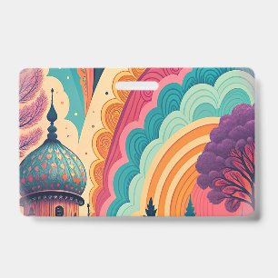 Customizable Colour Burst Event Badge