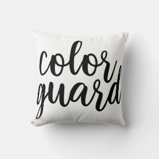 Customizable Colour Guard Pillow