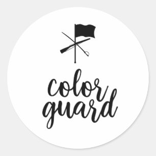 Customizable Colour Guard Sticker