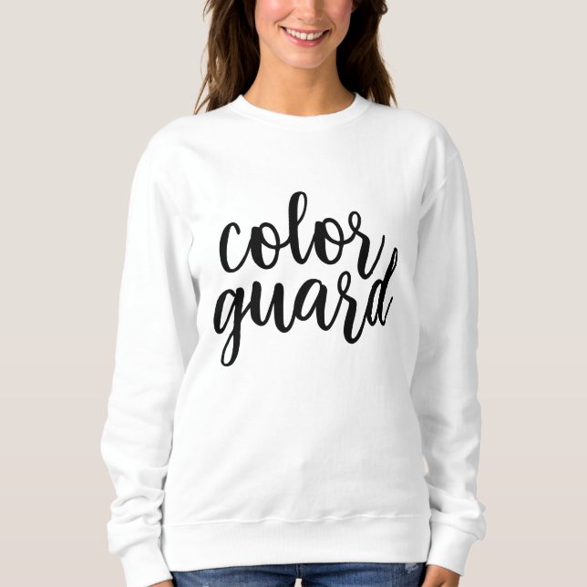 Customizable Colour Guard Sweatshirt (Front)