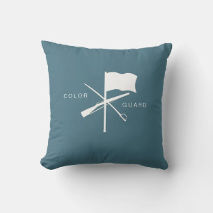 Customizable Colour Guard Throw Pillow