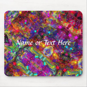 Customizable Colourful Abstract Art Mouse Pad