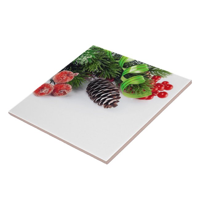 Customizable Colourful Fruits Modern Classy Pictur Tile (Side)