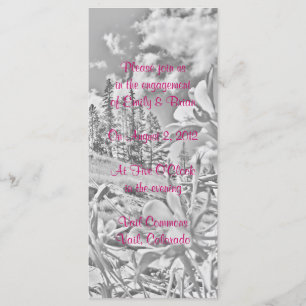 Customizable columbine flower scenic program