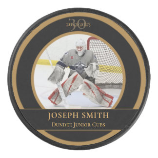 Customizable Commemorative Hockey Puck Gift