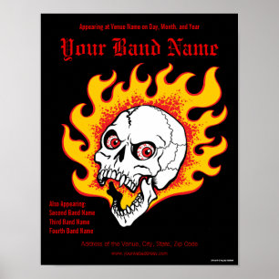 Customizable Concert Poster