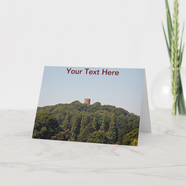 Customizable Conygar Tower, Somerset Card (Front)
