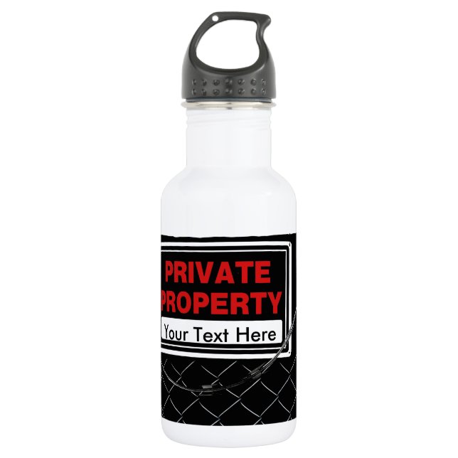 Customizable Cool Fun Unique 532 Ml Water Bottle (Front)