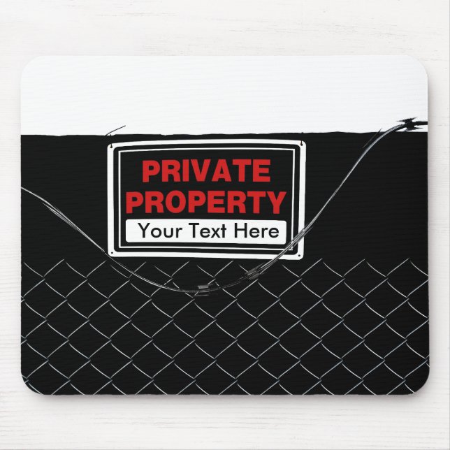 Customizable Cool Fun Unique Mouse Pad (Front)
