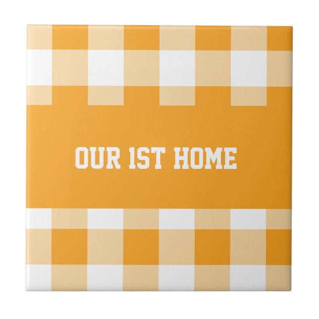 Customizable cool home décor tile (Front)