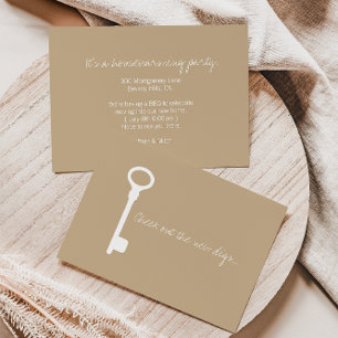 Customizable Cool Housewarming Party Invite
