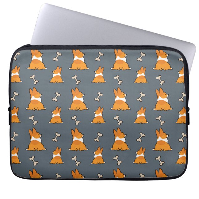 Customizable Corgi Butt Pattern Case | CorgiThings (Front)