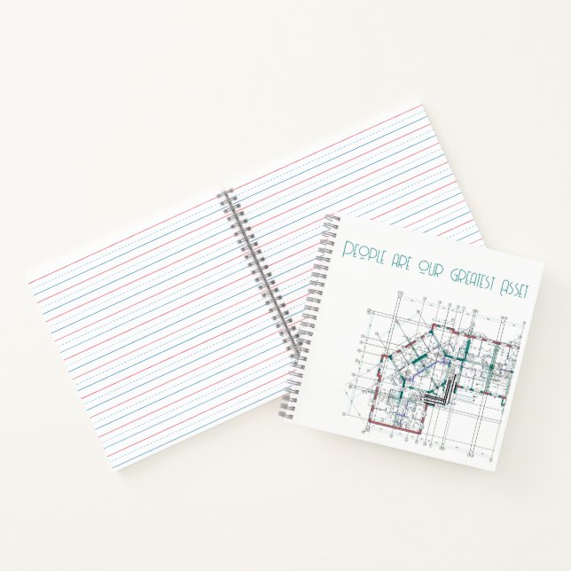 Customizable Corporate Square Notebook (Inside)