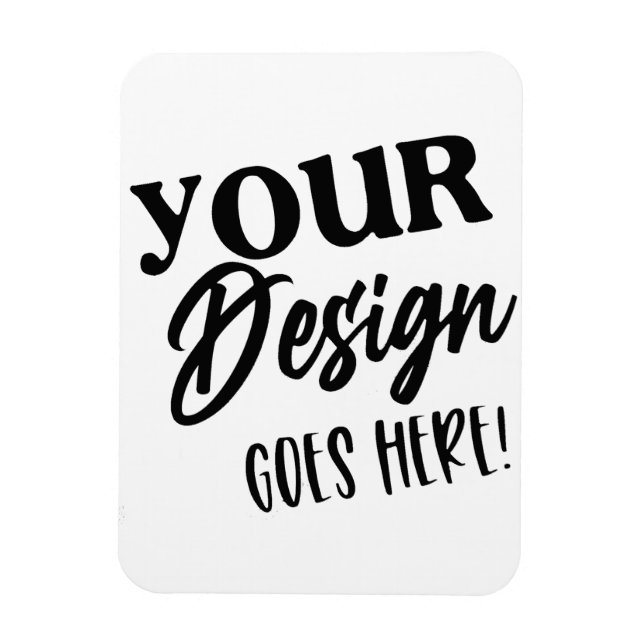 Customizable Create Your Picture Magnet (Vertical)