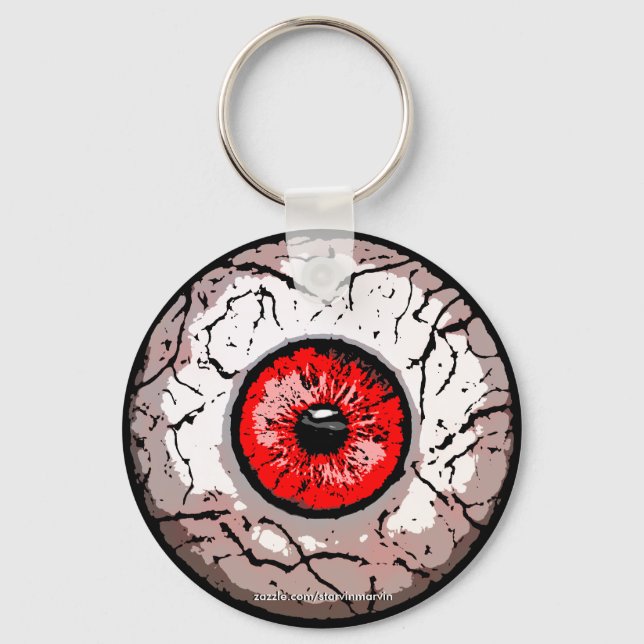 Customizable Creepy Eye - Keychain (Front)
