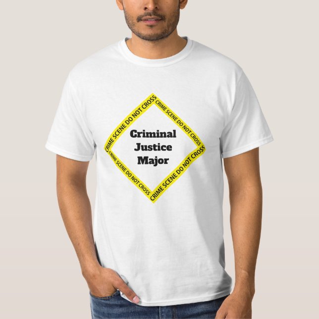 Customizable Criminal Justice Shirt (Front)