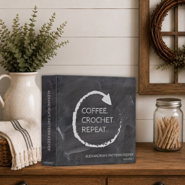 Customizable Crochet Pattern Keeper Binder (Creator Uploaded)