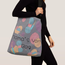 Customizable Crossbody Yarn Bag