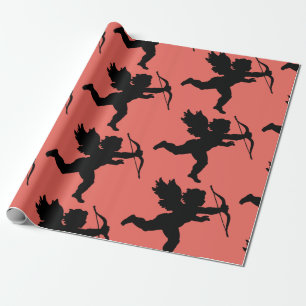 CUSTOMIZABLE CUPID Valentine's Day Wrapping Paper