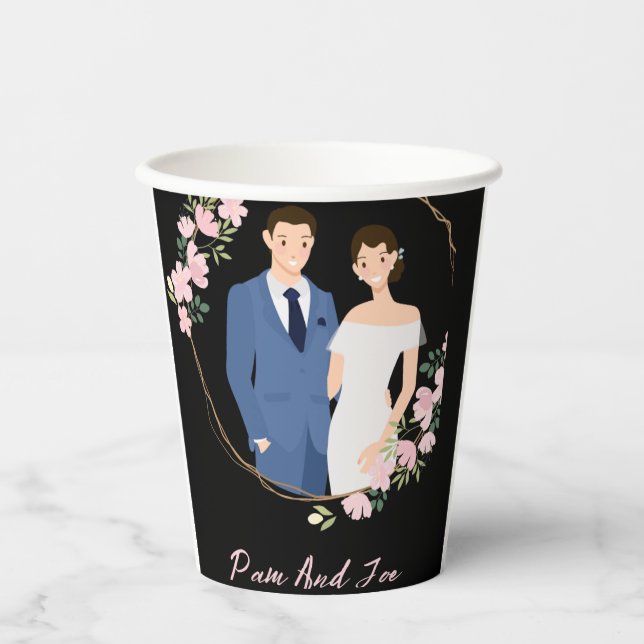 Customizable cups wedding reception (Front)