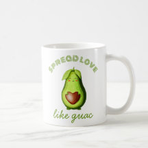 Customizable Cute Avocado Hand-drawn Original Art
