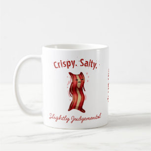 Customizable Cute Bacon Hand-Drawn Art Coffee Mug