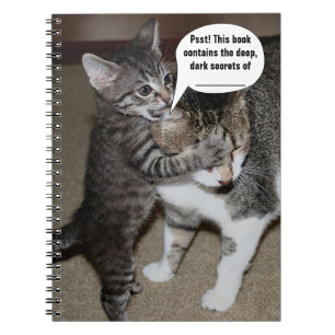 Customizable Cute Cats notebook