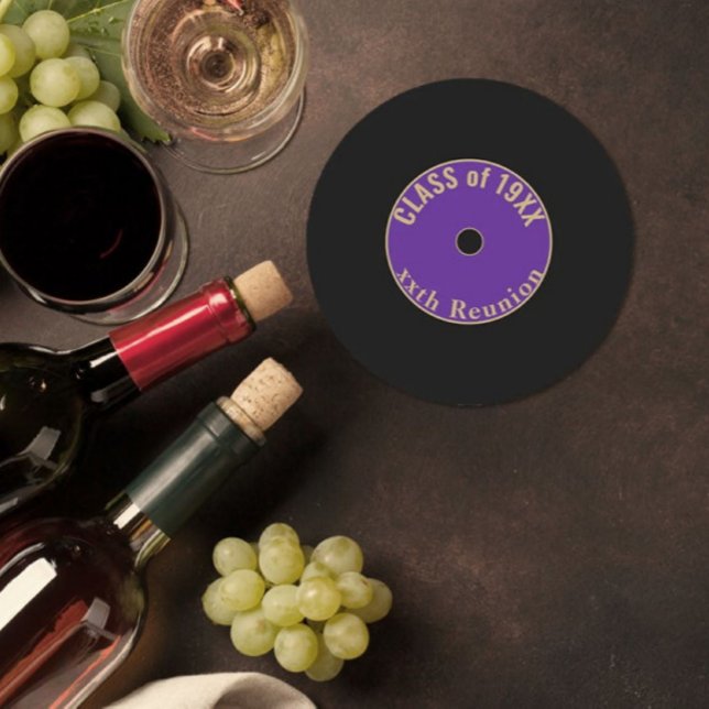 Customizable, Cute  Class reunion coasters (Creator Uploaded)