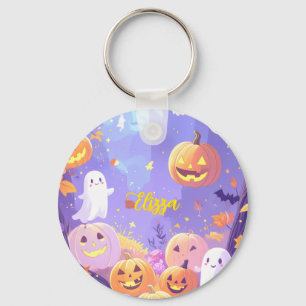 Customizable Cute Halloween Keychain
