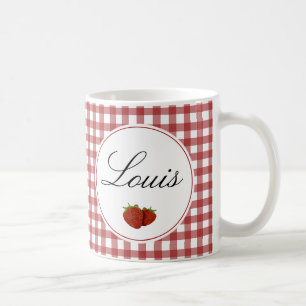 Customizable Cute Strawberry Coffee Mug