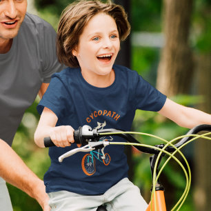 Customizable Cycopath Werewolf Skeleton BMX Bike T-Shirt