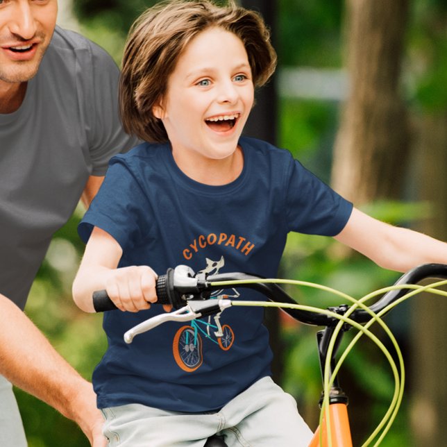 Customizable Cycopath Werewolf Skeleton BMX Bike T-Shirt (Creator Uploaded)