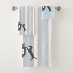 Customizable Dachshund Towel Set