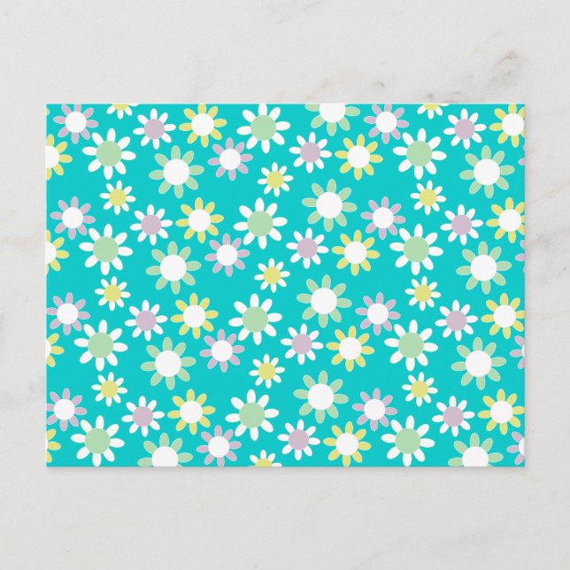 Customizable Daisies Postcard (Front)