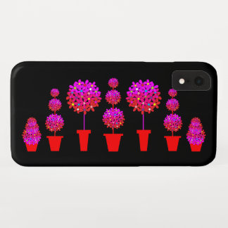 Customizable Daisy Puff Topiary iPhone XR Case