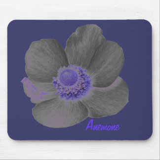 Customizable Dark Dreams Anemone Flower Mousepad