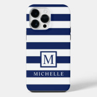 Customizable Dark Navy Blue White Colour block  