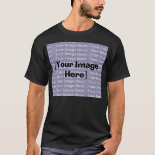 Customizable Dark T-Shirt Horizontal