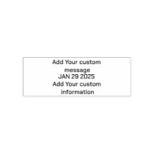 Customizable Date Stamp 