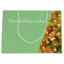 Customizable decorated christmas tree