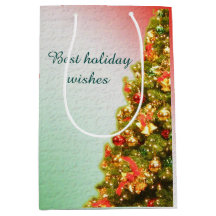 Customizable decorated christmas tree