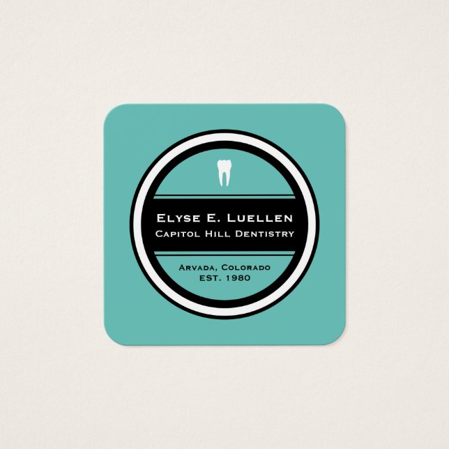 Customizable Dentistry Circle (Front)